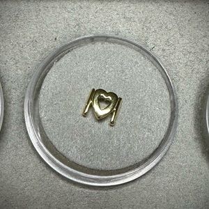 EP Jewelry Bracelet or Necklace Heart Charm